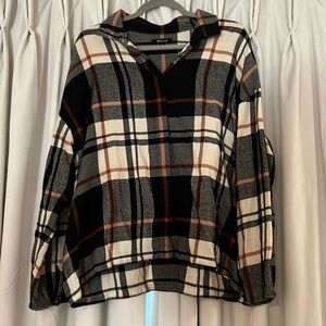 Madewell plaid button up